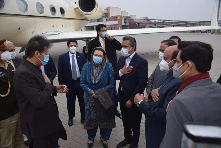 Prime Minister of Pakistan H.E. visited Sialkot on December 09, 2020 to inaugrate the Airsial and address to the members of Sialkot Chamber of Commerce.