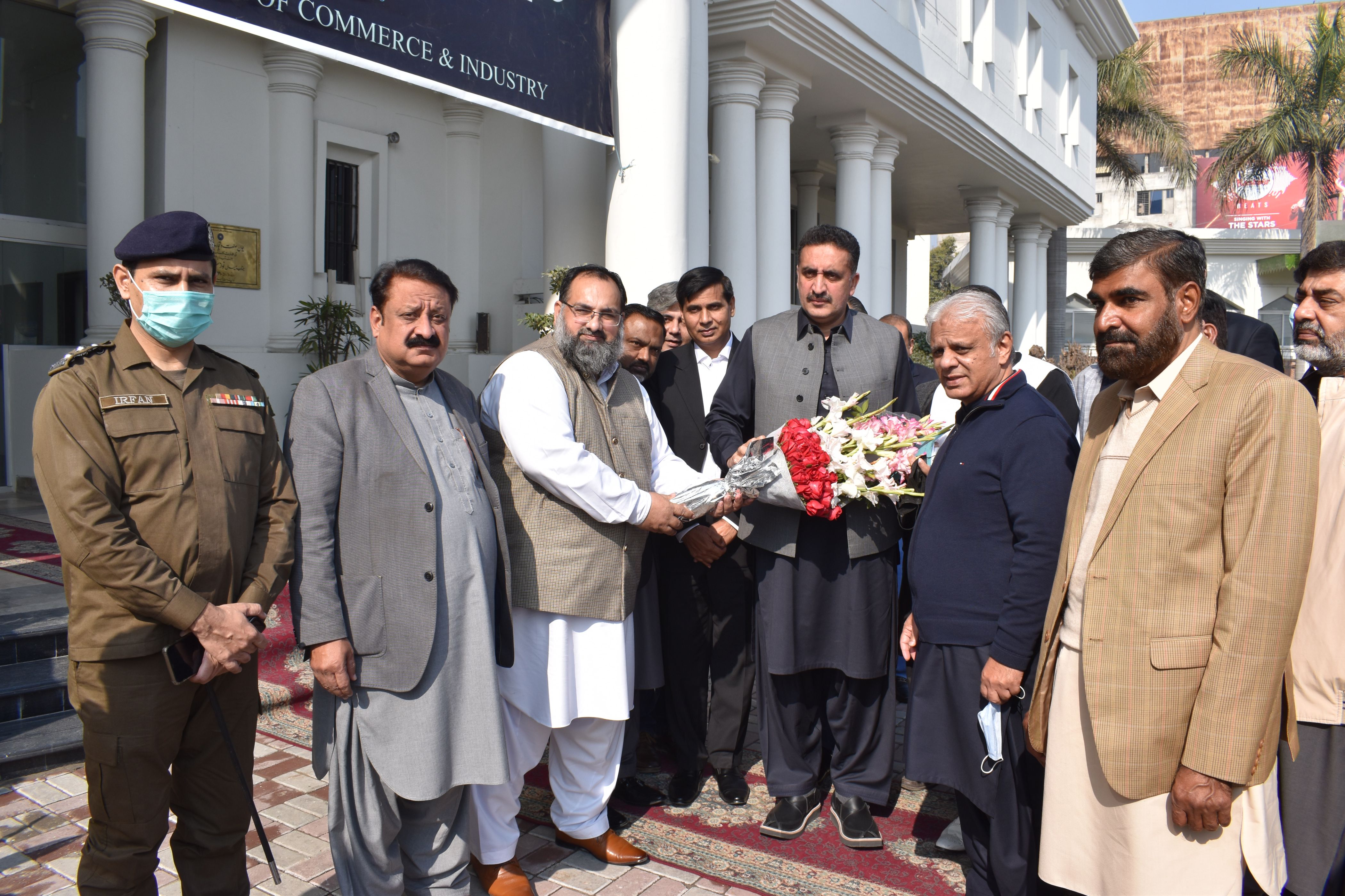 A Delegation of Hafizabad Business Community visited SCCI on Jan 29, 2021