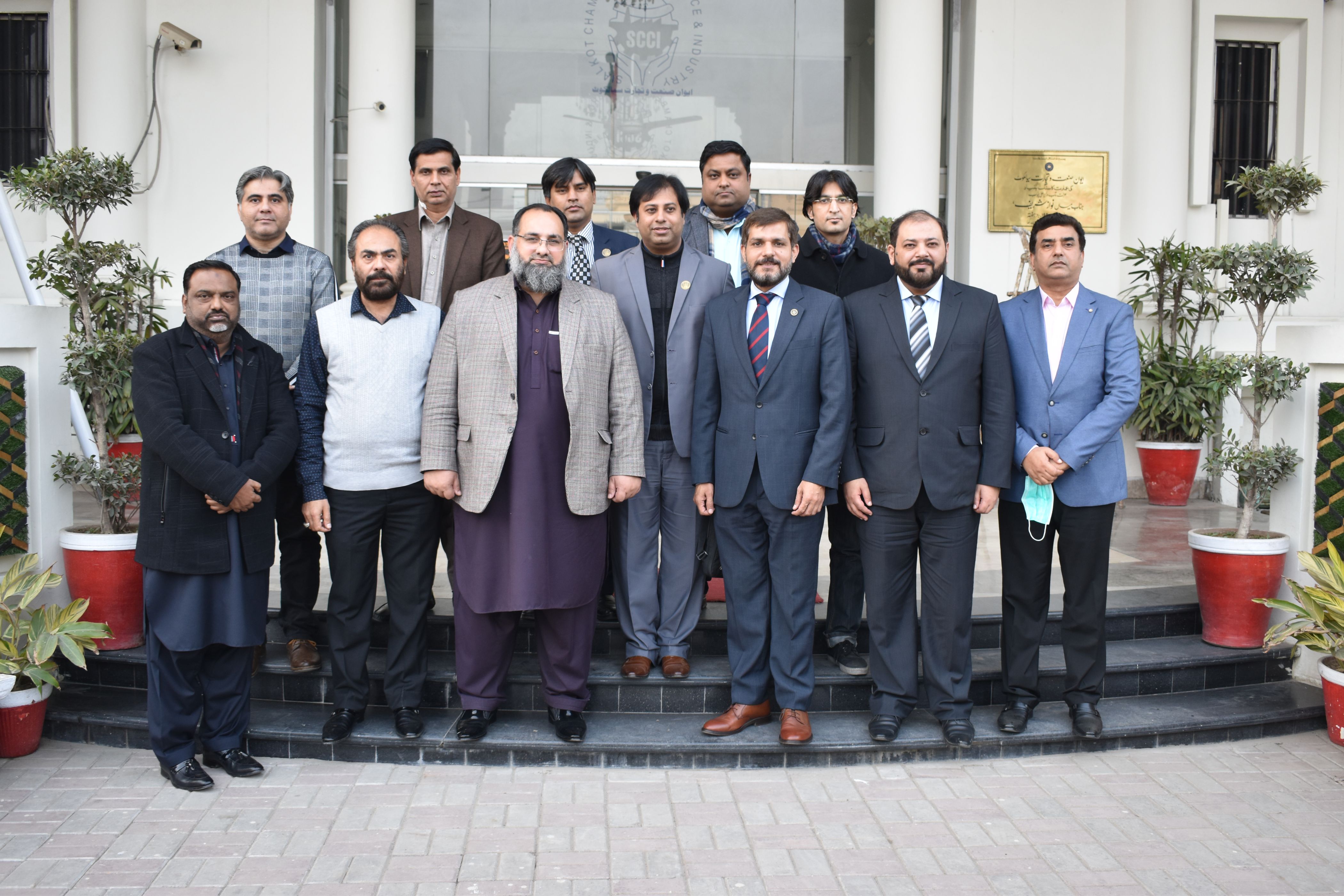 Visit of Mr. M. Waqas Sayed, Deputy Director/In-charge Circle, Lahore along with his team to SCCI for cyber security awareness seminar on JAN 16, 2021