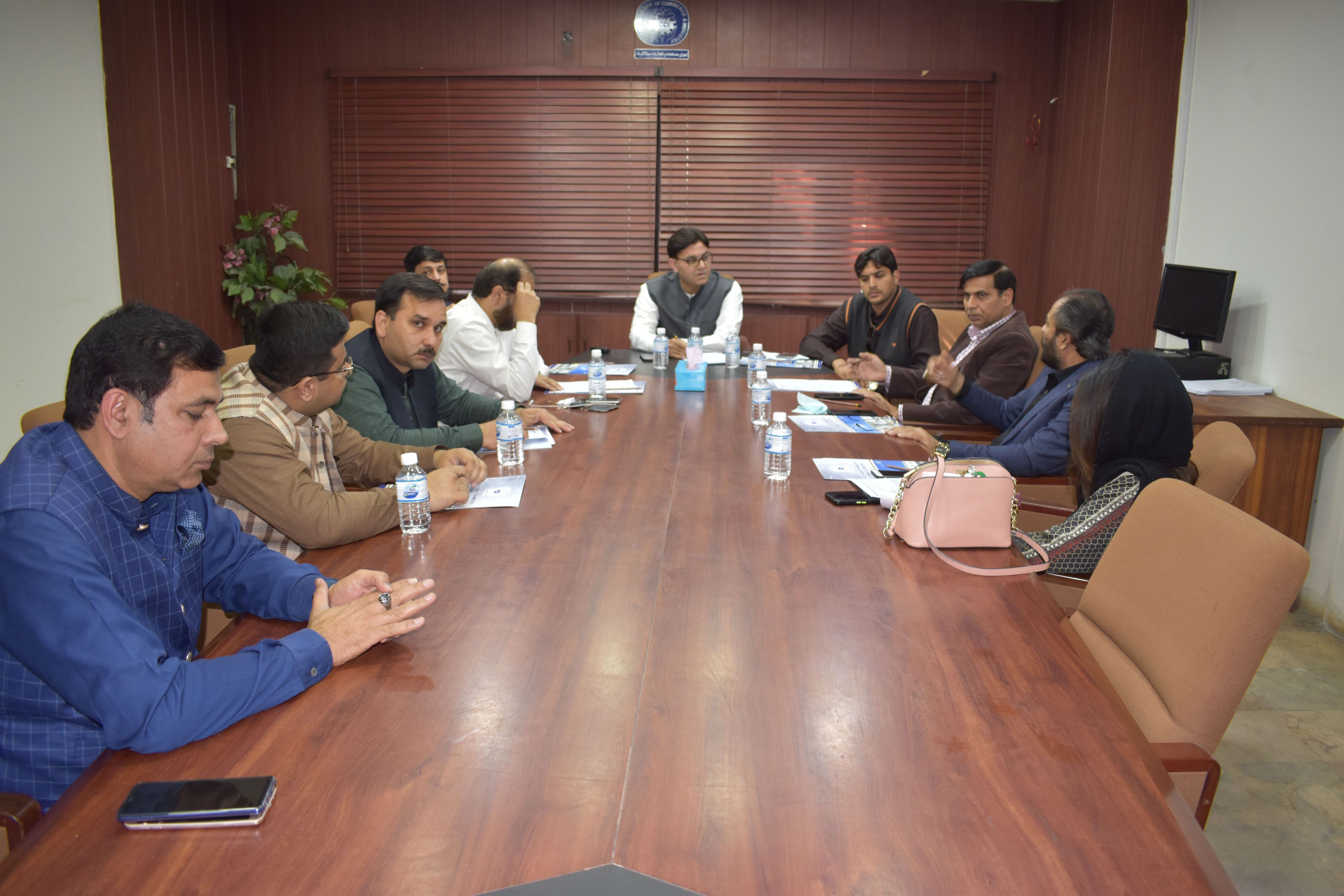 Meeting of Departmental Committee on Engineering at SCCI on 5th March 2021.