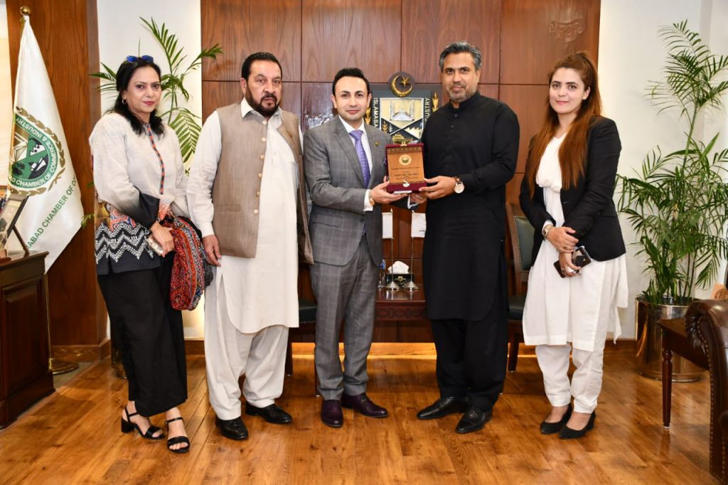 On June 24, 2021, Mr. Qaisar Iqbal Baryar had a meeting with Mr.  Sardar Yasir Ilyas Khan, President Islamabad Chamber of Commerce & Industry. It was resolved that both trade bodies would synergize to protect the interests of the industry and to initiate joint lobbying efforts.