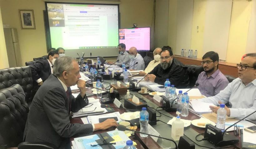 On June 16, 2021, Mr. Khuram Aslam, Senior Vice President, SCCI attended 20th Finance Committee meeting of the Export Development Fund (EDF) Board held at Ministry of Commerce, Islamabad under the Chairmanship of Mr. Abdul Razzak Dawood, Advisor to Prime Minister on Commerce & Investment.