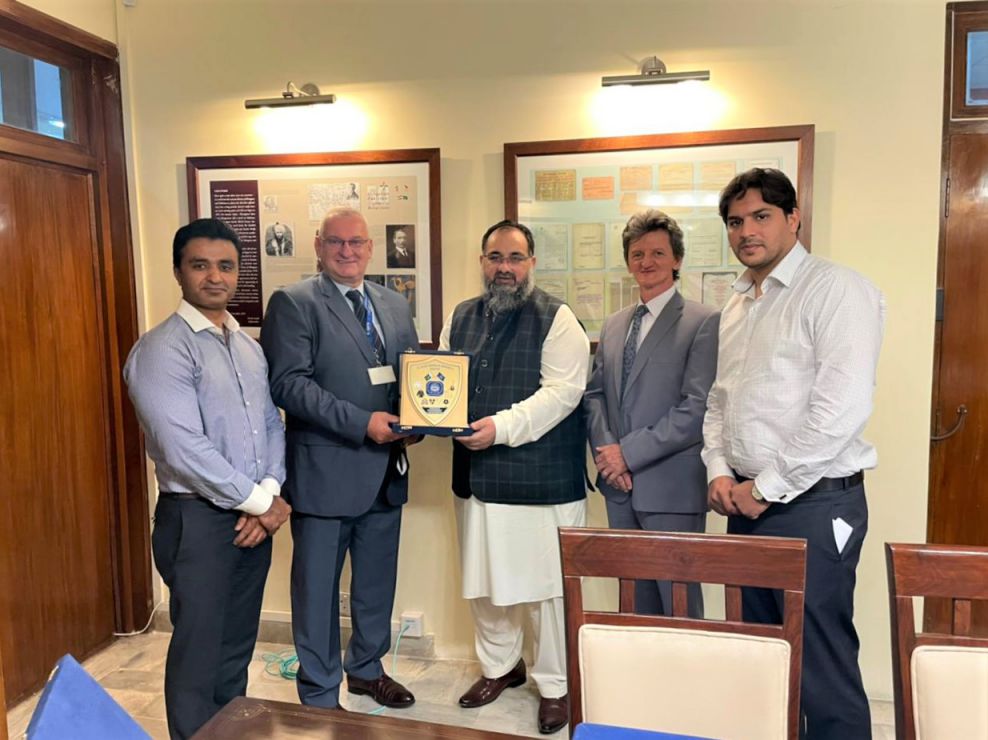 On July 26, 2021, A delegation of Sialkot Chamber of Commerce & Industry led by Mr. Khuram  Aslam , Senior Vice President of SCCI – in the company of Mr. Asif Manzoor and Mr. Muhammad Idris, Executive Members SCCI paid a visit to Embassy of Hungary, Islamabad and had meeting with Dr. Istvan Grafjodi, Commercial Counsellor, Embassy of Hungary in Pakistan to discuss the avenues to increase the bilateral trade between the two countries.