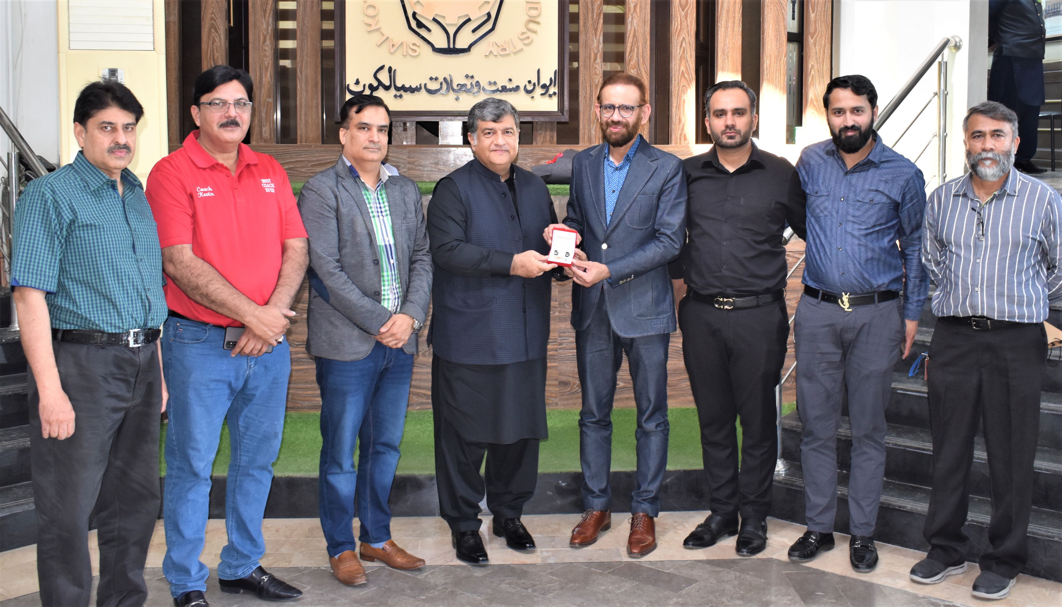 October 26, 2021, Syed Wahaj Siraj, Chief Executive Officer & Co-Founder Nayatel, called on President, Sialkot Chamber of Commerce & Industry for a meeting to discuss avenues of cooperation and promotion of ICT Exports from the Industrial City of Sialkot. President, SCCI lauded the role of Nayatel in spearheading the tech revolution in Pakistan by providing cutting-edge Internet and Cloud and scores of other ICT services to the industry and the consumer market. The President Chamber said that Pakistan was making strides in domains of Software Exports, E-Commerce, and Freelancing and that the tech industry owed a great deal to high-speed internet providers like Nayatel. On the occasion, Mr. Akbar shared his vision for a bustling IT Industry in Sialkot apart from already established sectors. He was of the view that the talent of the youth of Sialkot should be channelized in this domain and that the IT graduates of the city should be given a platform to exploit the tremendous potential of the global IT market. The President solicited support from Nayatel Chief in realizing the vision and building necessary infrastructure in Sialkot.  Mr. Wahaj Siraj appreciated the industrial dynamism of Sialkot and said that he had a profound attachment with the city because of Dr. Allama Iqbal and the legacy of producing entrepreneurial laurels. He said that Sialkot had become a global phenomenon thanks to its hardworking craftsmen and business leaders working in various sectors. He also acknowledged the self-reliance of the people of Sialkot which had led them to successfully execute mega projects like Airport, Dry port, and Airline. Mr. Siraj stressed that the model of Sialkot should be replicated across Pakistan. During the meeting, Mr. Wahaj Siraj announced that Nayatel would soon be launching in Sialkot with cutting-edge services for both the Corporate and Consumer market. He also mentioned offering tailor-made services for SMEs of Sialkot including secured email servers, cloud-based camera security, and penetration testing. Moreover, He assured the President and Executive Members of his full support in realizing the vision of establishing an IT Export Sector in Sialkot.  President, SCCI and Mr. Wahaj Siraj CEO Nayatel resolved to work jointly on the project of a state-of-the-art Incubation Centre in Sialkot on the model of Ignite and National Incubation Centre (NIC). Both the gentlemen also agreed to work for the establishment of Sialkot Software Technology Park. The projects would be aimed to motivate the youth of the city to initiate ICT ventures. The President said that with the establishment of a thriving IT Industry, Sialkot’s exports could grow significantly in the years to come.