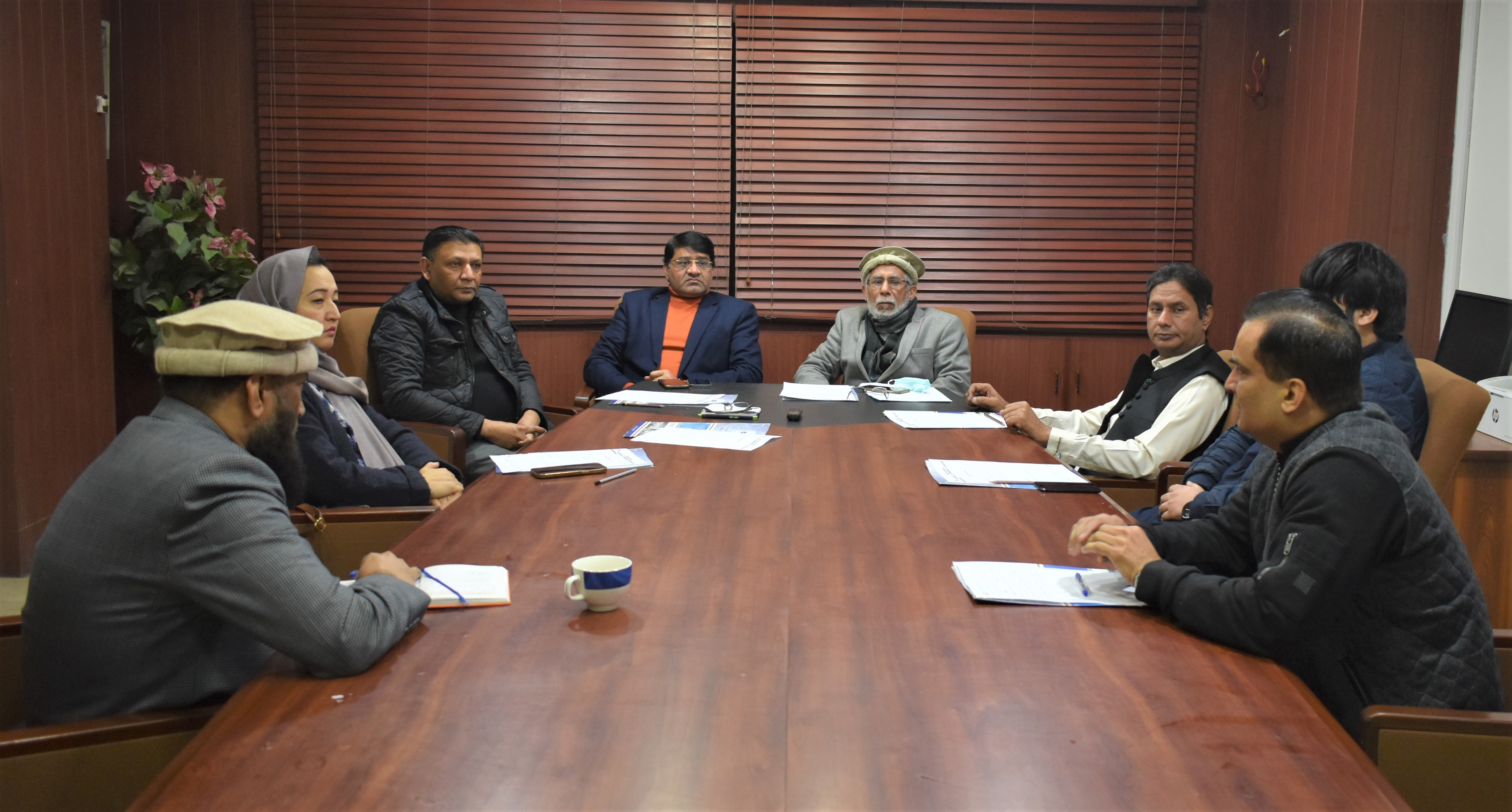 On January 14, 2022, SCCI Departmental Committee on Library and Publications held a meeting to discuss matters related to publication and distribution of Chamber’s Fortnightly Bulletin.