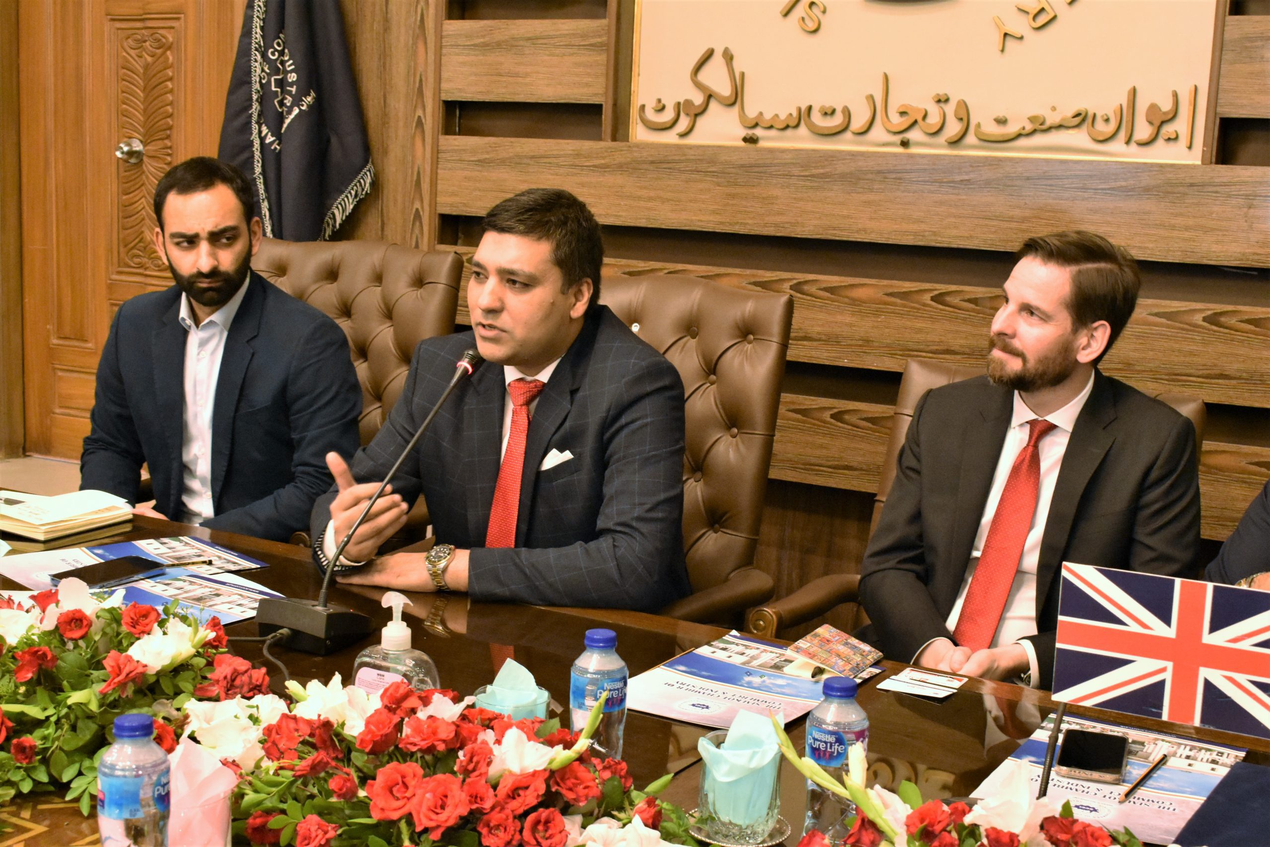 On June 02, 2022, A delegation of British High Commission led by Mr. Alex Ballinger, UK’s Representative and Mr. Hamed Kamal, Deputy Director for Trade visited the Sialkot Chamber of Commerce & Industry to discuss areas of mutual collaboration with business community of Sialkot.