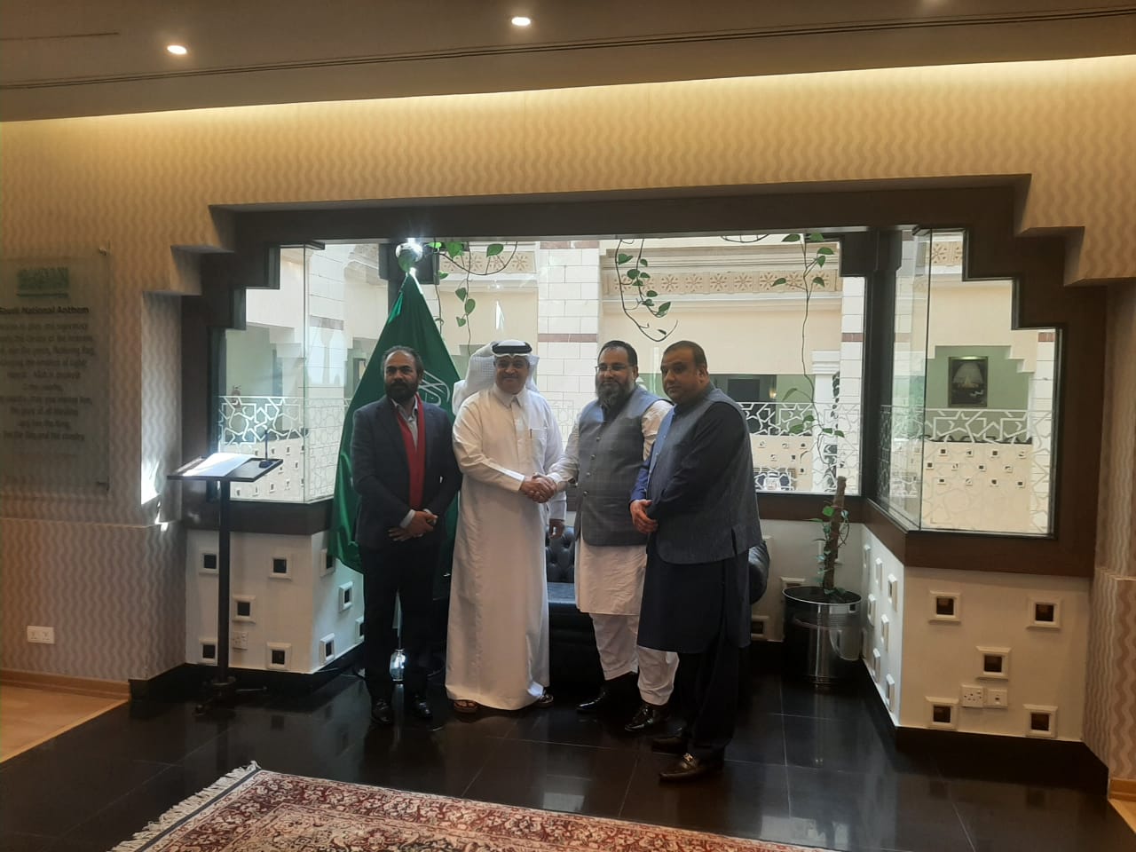 Mr. Khuram Aslam, SVP, SCCI had a Meeting with Ambassador of Saudi Arabia
