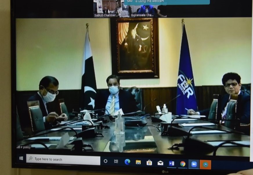 On April 28, 2021, A Virtual meeting was held between the Sialkot Chamber and Member IR-Policy, Federal Board of Revenue (FBR) to discuss the Budget Proposals for Federal Budget 2021 submitted by SCCI.
