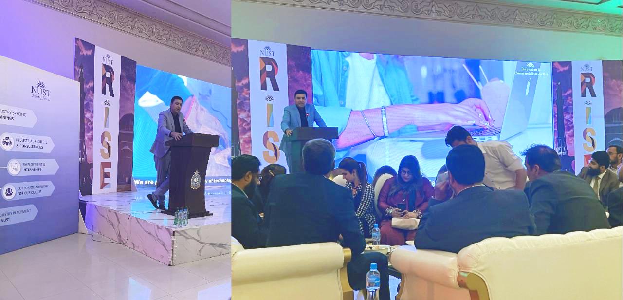 On March 14, 2022, Sheikh Zohaib Rafique Sethi, Senior Vice President participated in “NUST-RISE 2022” hosted by National University of Sciences & Technology (NUST), Lahore at Lahore Garrison Golf & Country Club.
