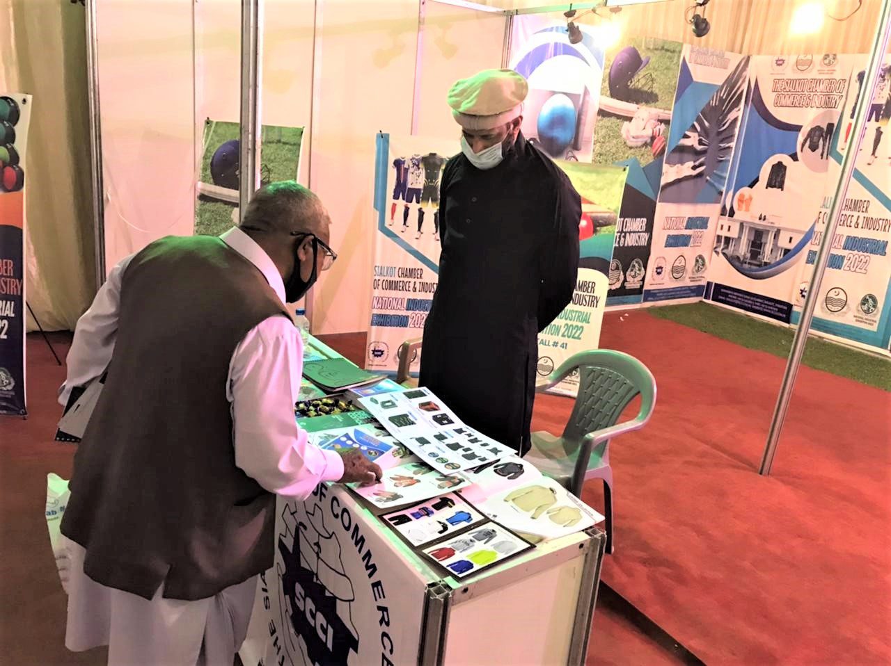 Sialkot Chamber of Commerce & Industry set up the Trade Booth Display at “National Industrial Exhibition 2022” from  March 10-12, 2022 at Fortress Stadium Lahore.
