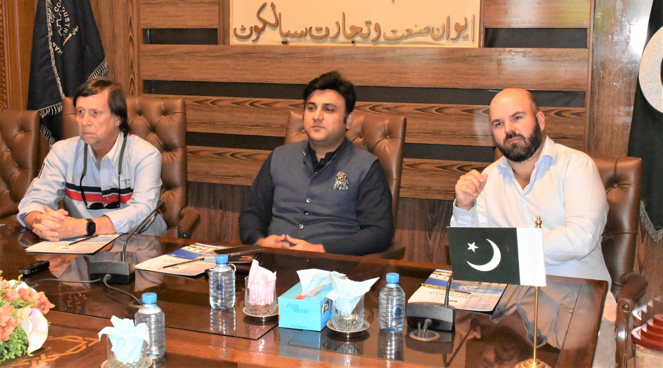 On May 24, 2022, Businessmen from Argentina visited The Sialkot Chamber of Commerce & Industry for an interactive session with sports goods manufacturers.